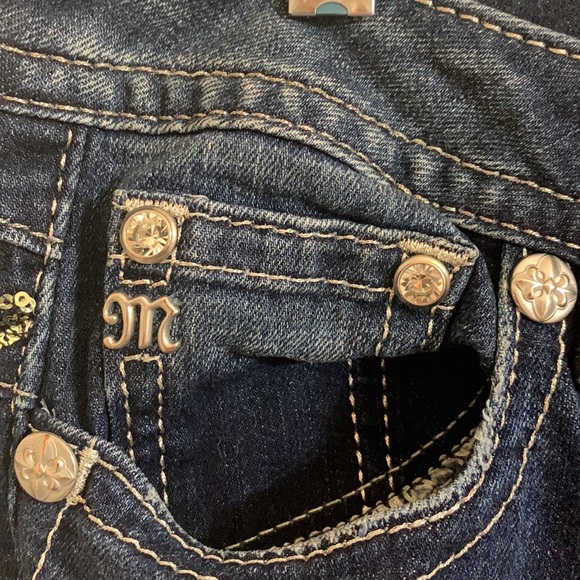 Miss Me Embroidered Boot Cut Jeans - Picture 6 of 9